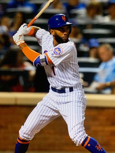 Amed Rosario New York Mets shortstop citi field 16x20  photo photofile hologram