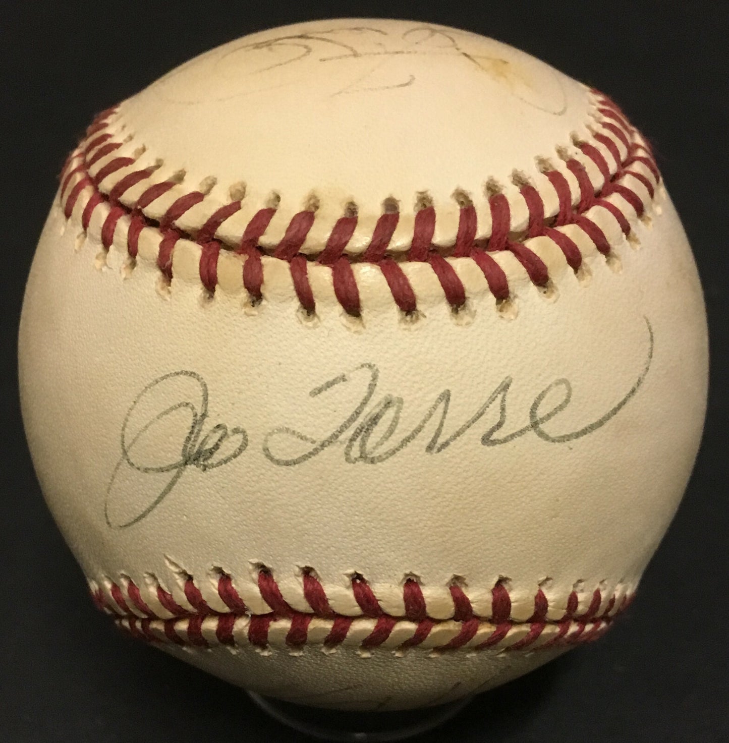 1996 NY Yankees team signed AL Baseball 7 Auto George Steinbrenner Joe Torre COA