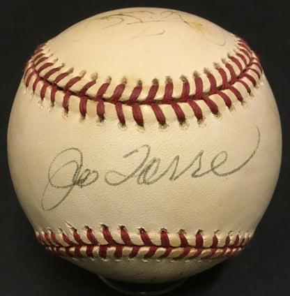 1996 NY Yankees team signed AL Baseball 7 Auto George Steinbrenner Joe Torre COA