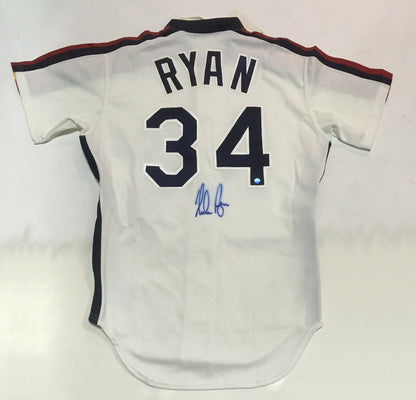 Nolan Ryan signed Rawlings Vintage Authentic Astros  Jersey auto Ken Goldin COA