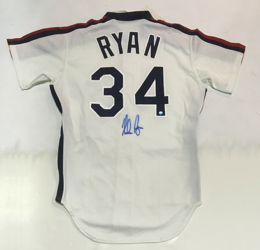 Nolan Ryan signed Rawlings Vintage Authentic Astros  Jersey auto Ken Goldin COA