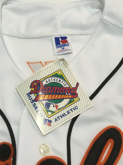 Cal Ripken Jr signed Russell Athletic Diamond Authentic Orioles jersey auto COA