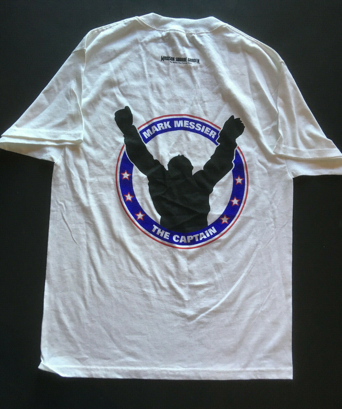 Mark Messier Night The Captain New York Rangers MSG January 12 2006 SS T-Shirt M