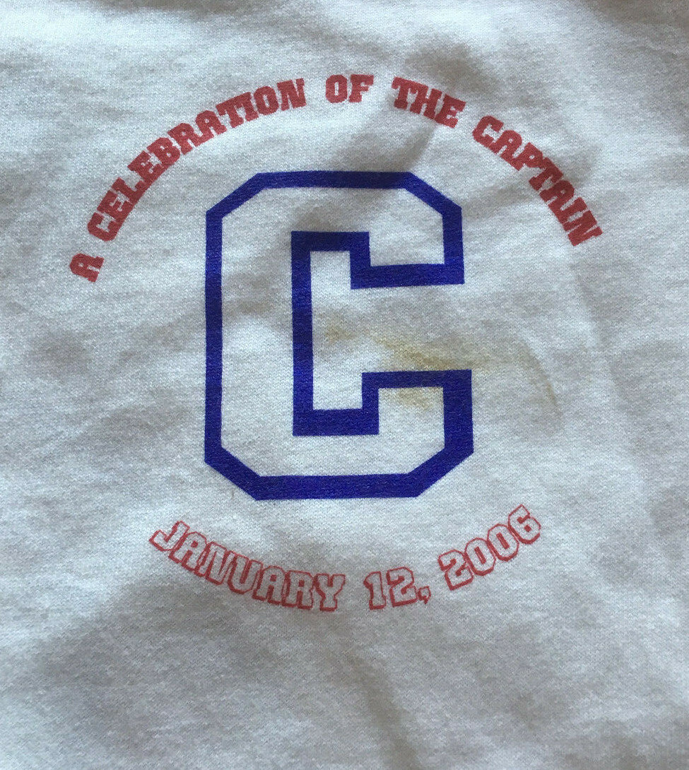 Mark Messier Night The Captain New York Rangers MSG January 12 2006 SS T-Shirt M