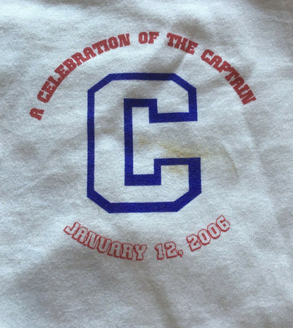 Mark Messier Night The Captain New York Rangers MSG January 12 2006 SS T-Shirt M