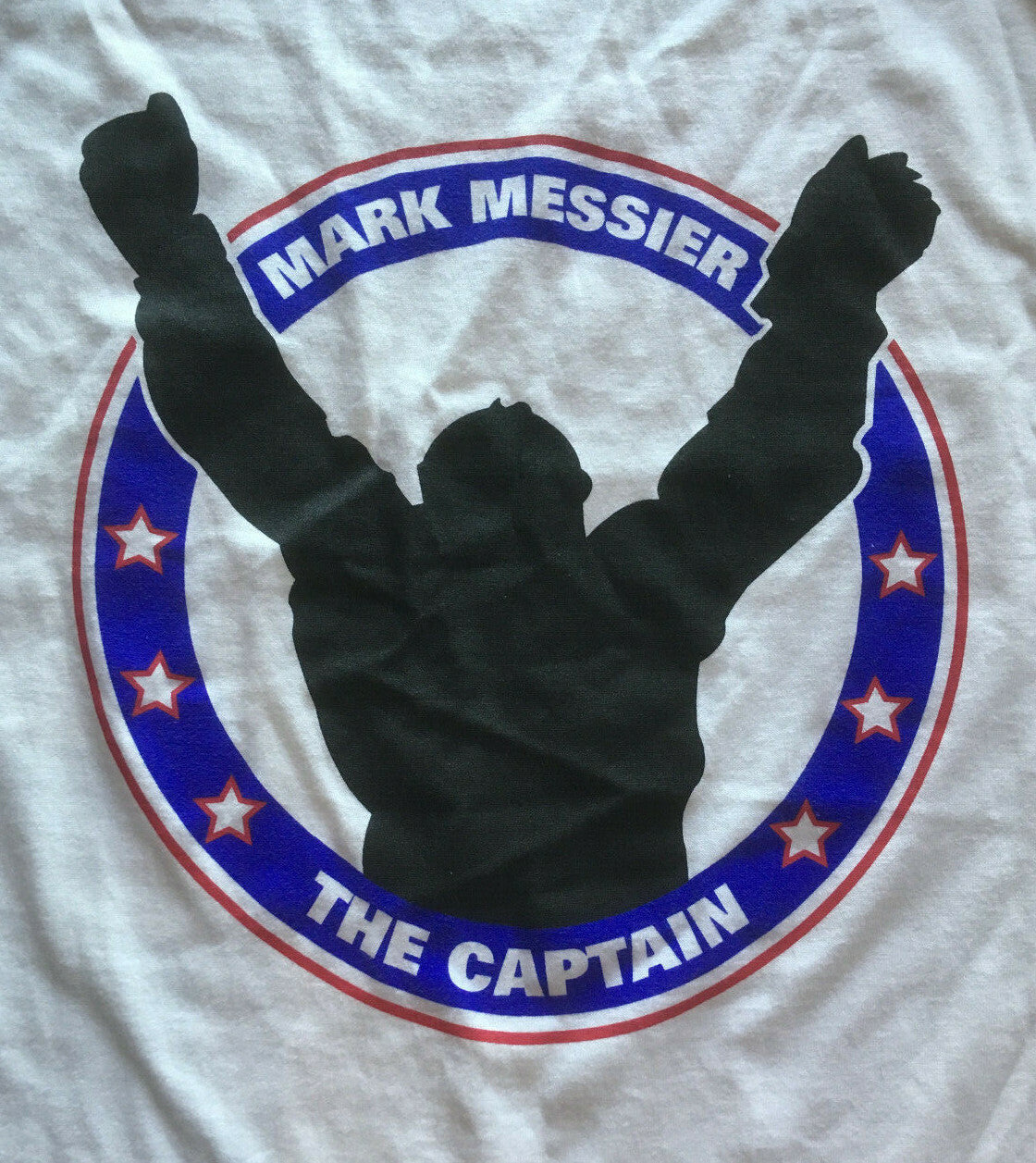 Mark Messier Night The Captain New York Rangers MSG January 12 2006 SS T-Shirt M