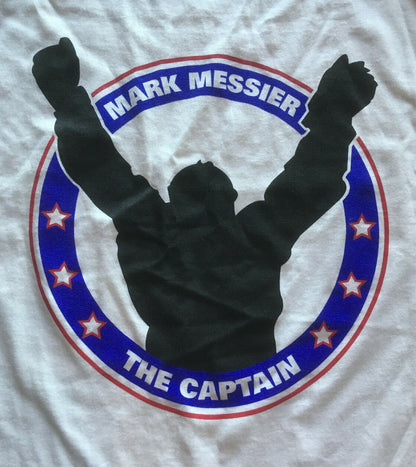 Mark Messier Night The Captain New York Rangers MSG January 12 2006 SS T-Shirt M