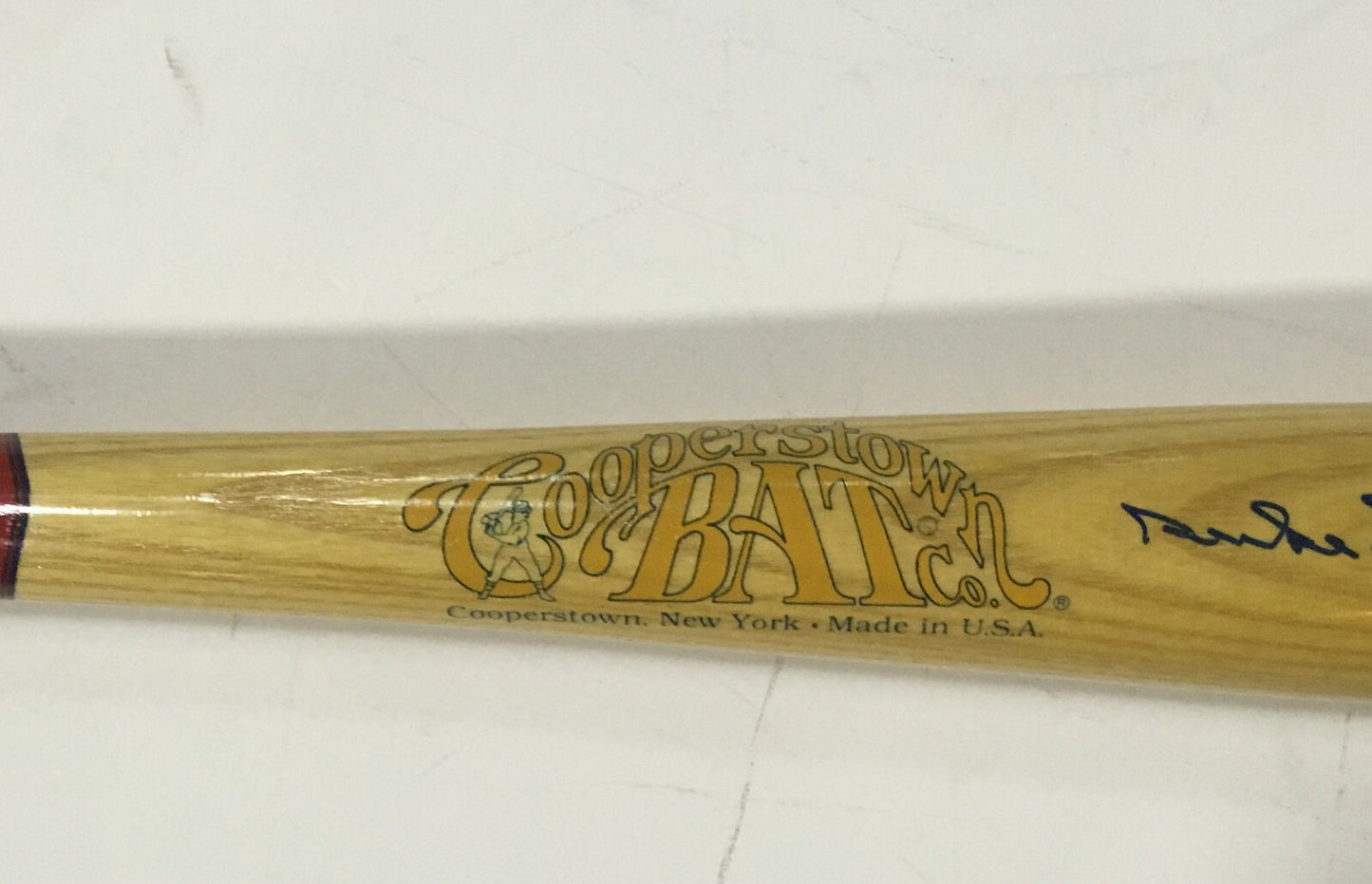 Duke Snider Dodgers signed Cooperstown baseball bat mint autograph HOF JSA