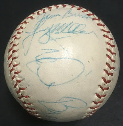 1979 Mariners Red Sox signed baseball 14 auto Bill Mazeroski Jonny Pesky COA