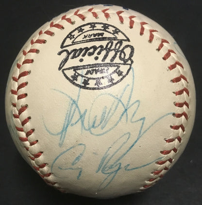 1979 Mariners Red Sox signed baseball 14 auto Bill Mazeroski Jonny Pesky COA