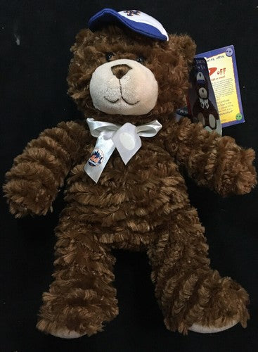 Build A Bear Beary Limited Edition 2006 New York Mets Baseball Plush NWT New