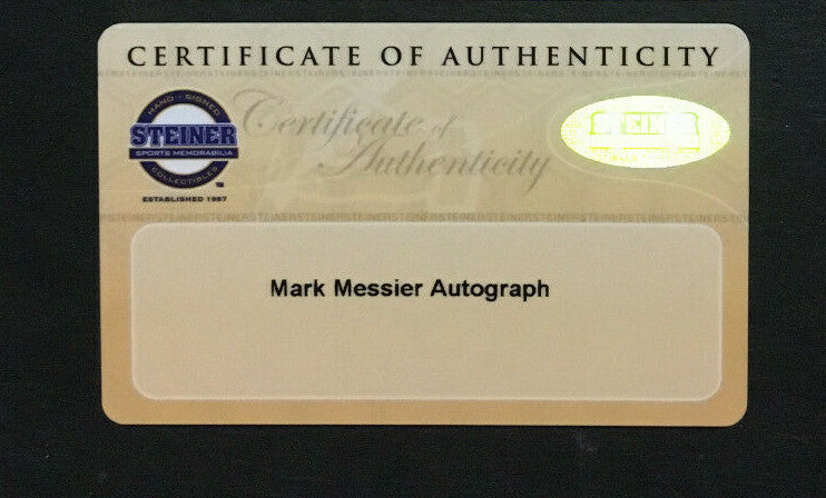 Mark Messier Richter Graves Leetch signed 94 Cup 16x20 photo framed auto steiner
