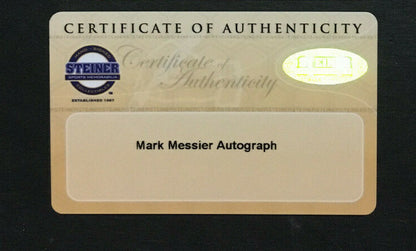Mark Messier Richter Graves Leetch signed 94 Cup 16x20 photo framed auto steiner