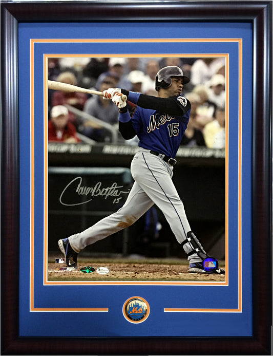 Carlos Beltran Mets signed 11x14 photo framed coin mint autograph OA  Online Coa