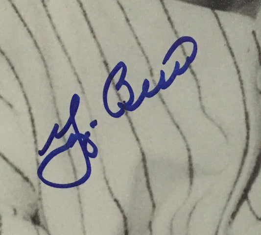 Yogi Berra Whitey Ford signed 11x14 photo framed Yankees coin 2 auto HOF CBM COA