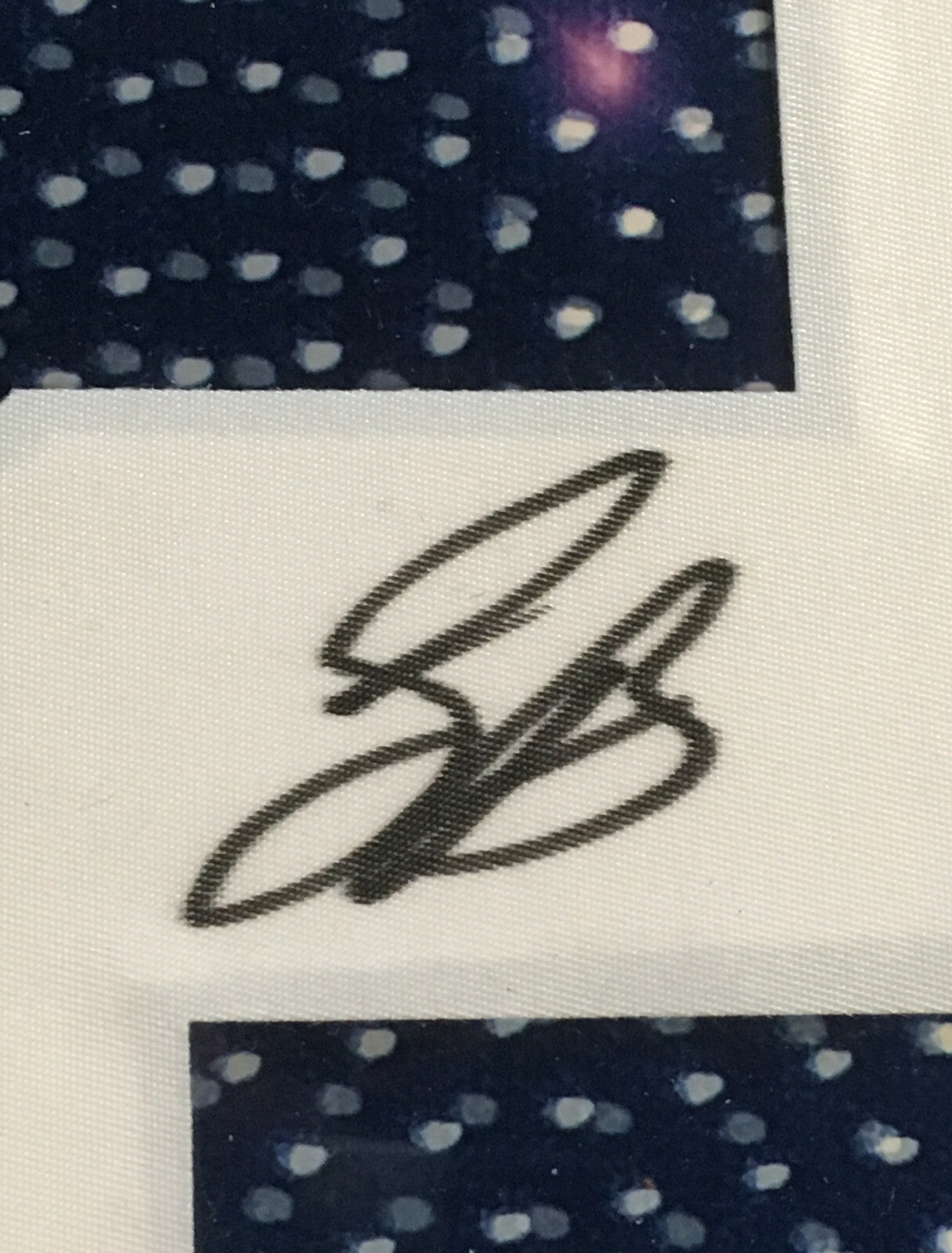 Saquon Barkley signed Rookie #26 jersey number photo framed auto JSA COA Eagles