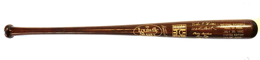 1995 Hall of Fame Commemorative LS Brown Bat Mike Schmidt Richie Ashburn Le Hof