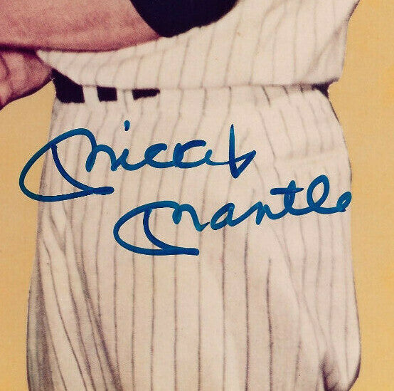 Mickey Mantle Duke Snider signed 8x10 photo 2 auto PSA 10 Graded GEM MINT LOA