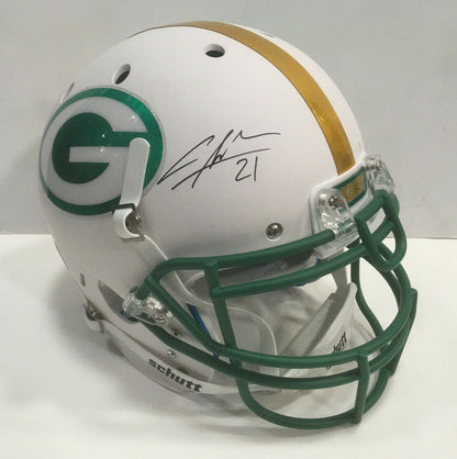 Charles Woodson signed Packers Hydro pro football helmet auto Beckett BAS COA