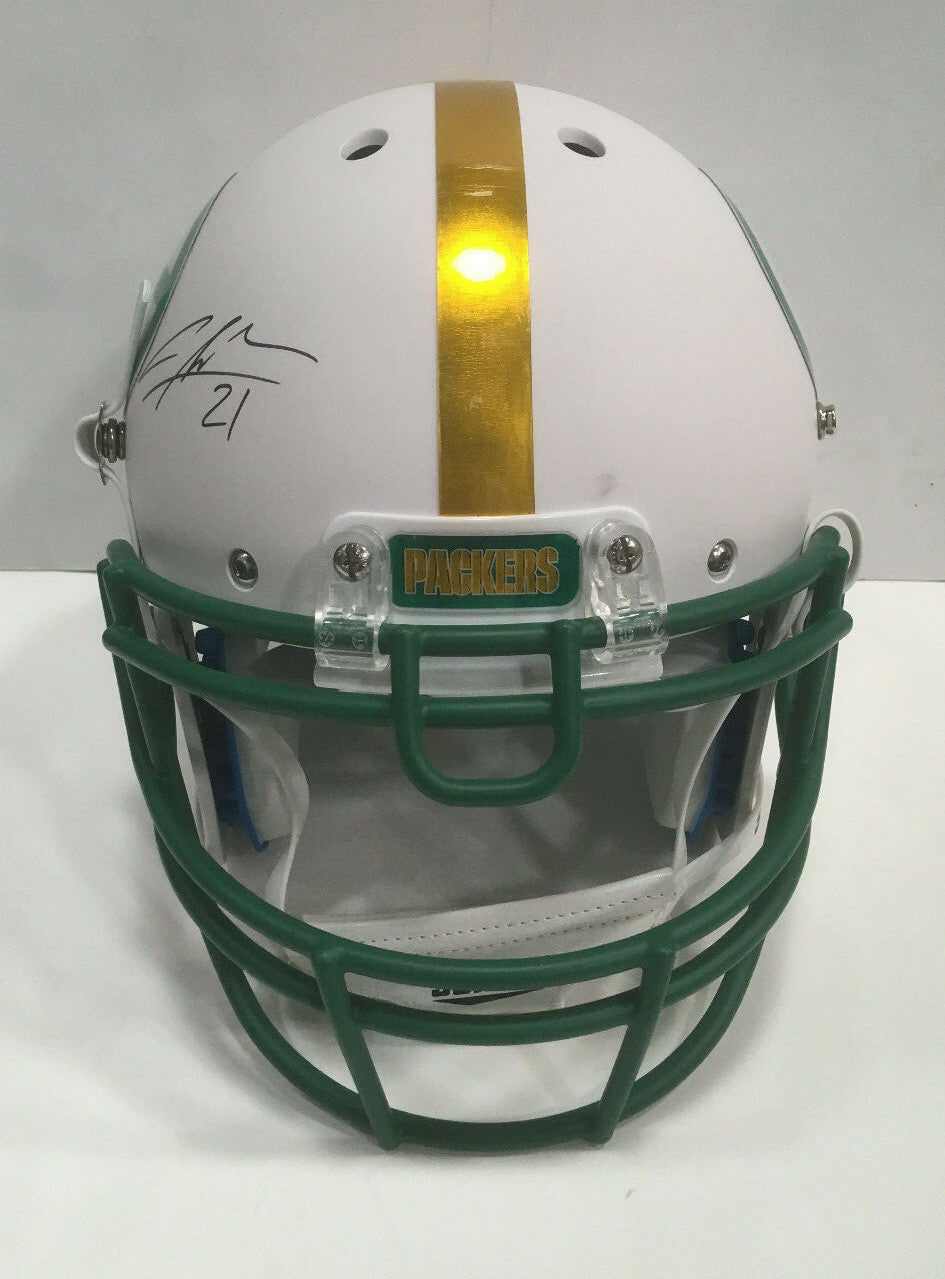 Charles Woodson signed Packers Hydro pro football helmet auto Beckett BAS COA