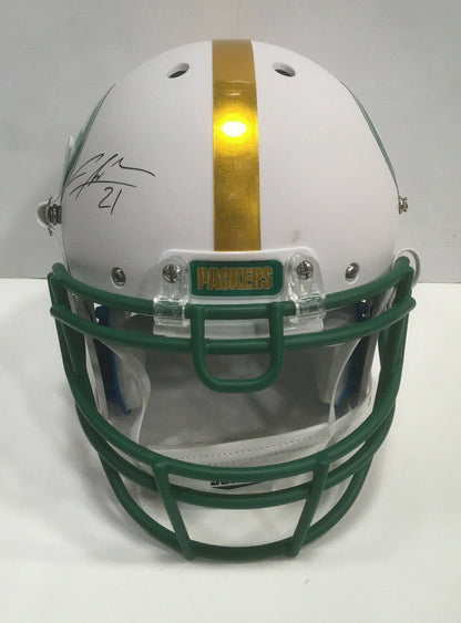 Charles Woodson signed Packers Hydro pro football helmet auto Beckett BAS COA