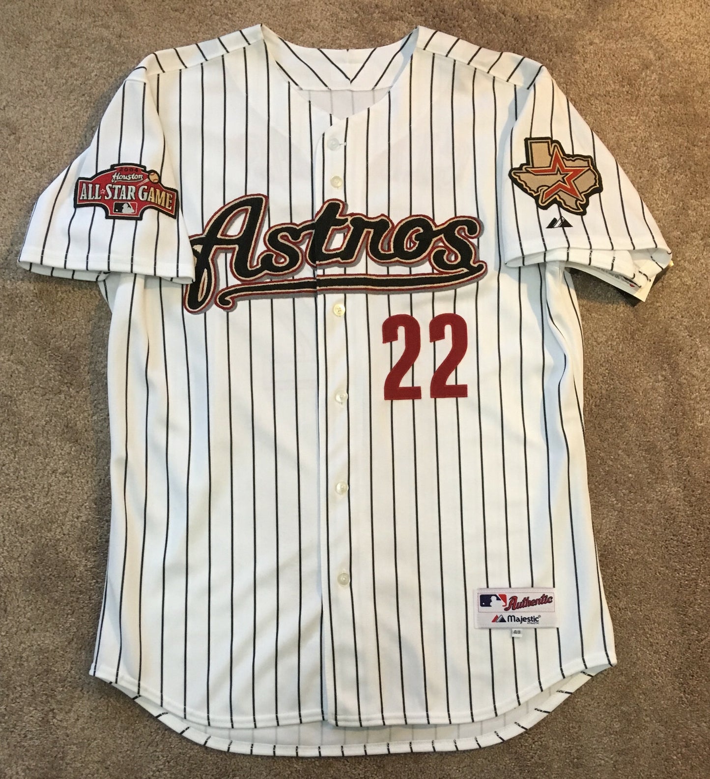 Roger Clemens signed Authentic 2004 Astros All Star Jersey Autograph MLB Holo