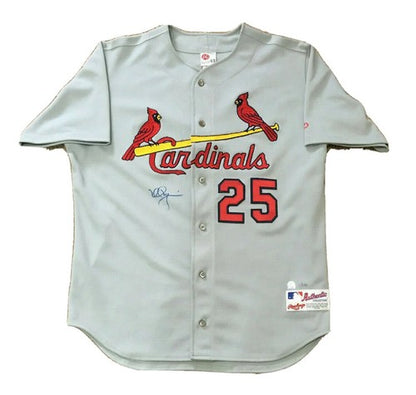Mark McGwire signed Rawlings Authentic Cardinals jersey Steiner MLB Coa Le 1/250