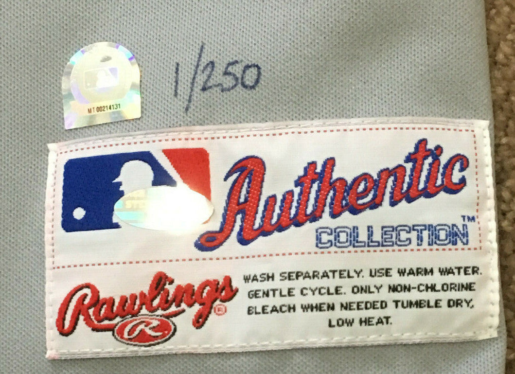 Mark McGwire signed Rawlings Authentic Cardinals jersey Steiner MLB Coa Le 1/250