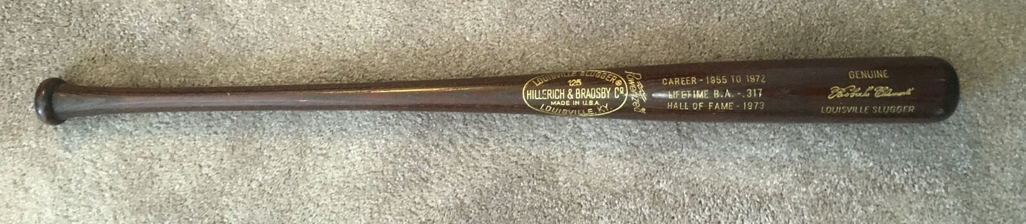 Roberto Clemente HOF 1973 Engraved Commemorative Louisville Brown Bat Le/500