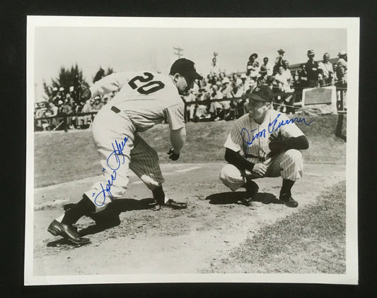 Spec Shea Jim Turner Yankees signed 8x10 photo 2 Auto rare CBM COA