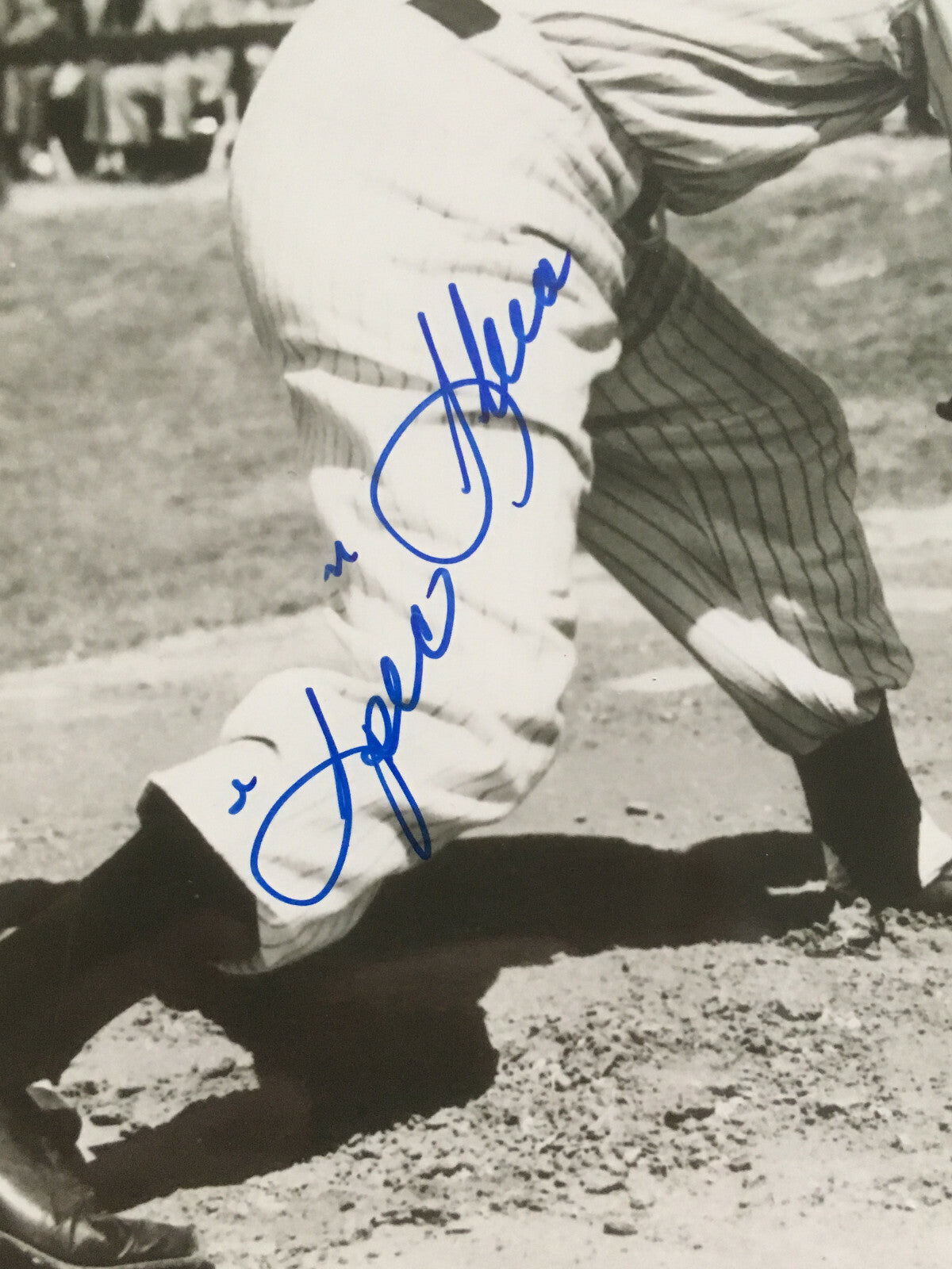 Spec Shea Jim Turner Yankees signed 8x10 photo 2 Auto rare CBM COA