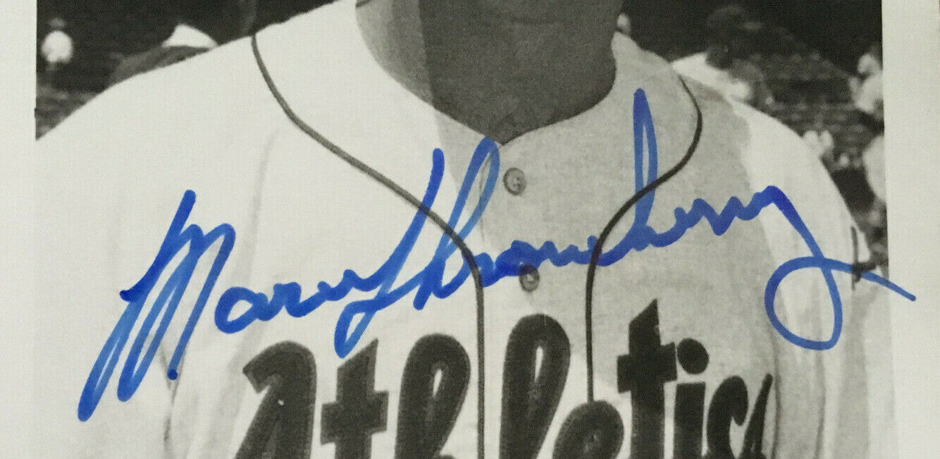 Marv Throneberry Signed 4x6 photo Mint Autograph 1962 Mets CBM COA