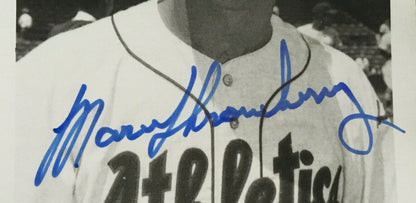 Marv Throneberry Signed 4x6 photo Mint Autograph 1962 Mets CBM COA