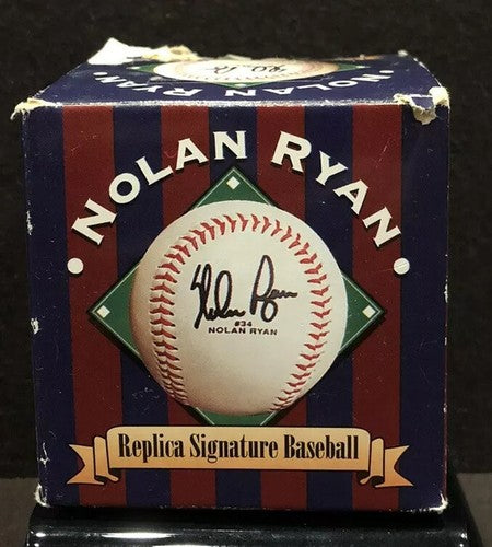 Nolan Ryan Replica Signature Baseball COA Sealed Bag New HOF MLB Angels Astros