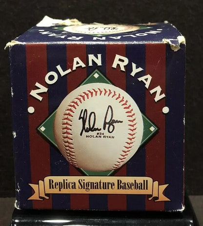 Nolan Ryan Replica Signature Baseball COA Sealed Bag New HOF MLB Angels Astros