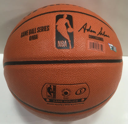 Zion Williams Pelicans signed Spalding Basketball Rookie Autograph Fanatics COA