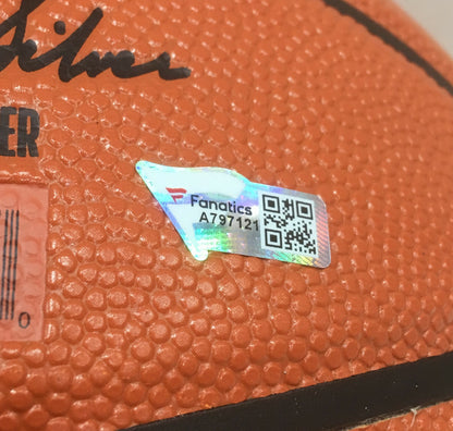 Zion Williams Pelicans signed Spalding Basketball Rookie Autograph Fanatics COA