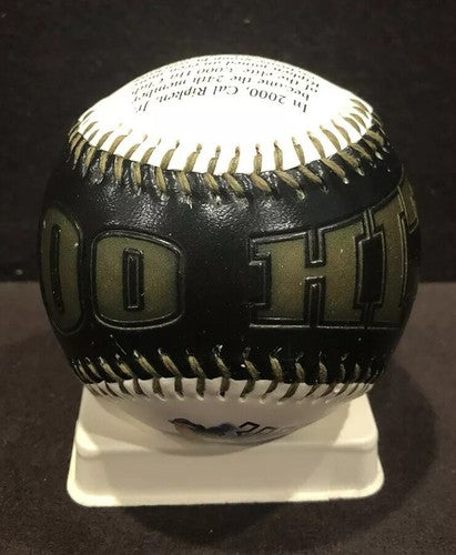 Cal Ripken Jr 3000 Hits Commemorative Baseball Fotoball New Case HOF Orioles LE