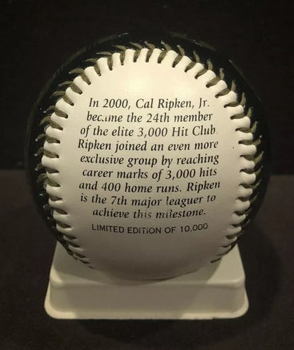 Cal Ripken Jr 3000 Hits Commemorative Baseball Fotoball New Case HOF Orioles LE