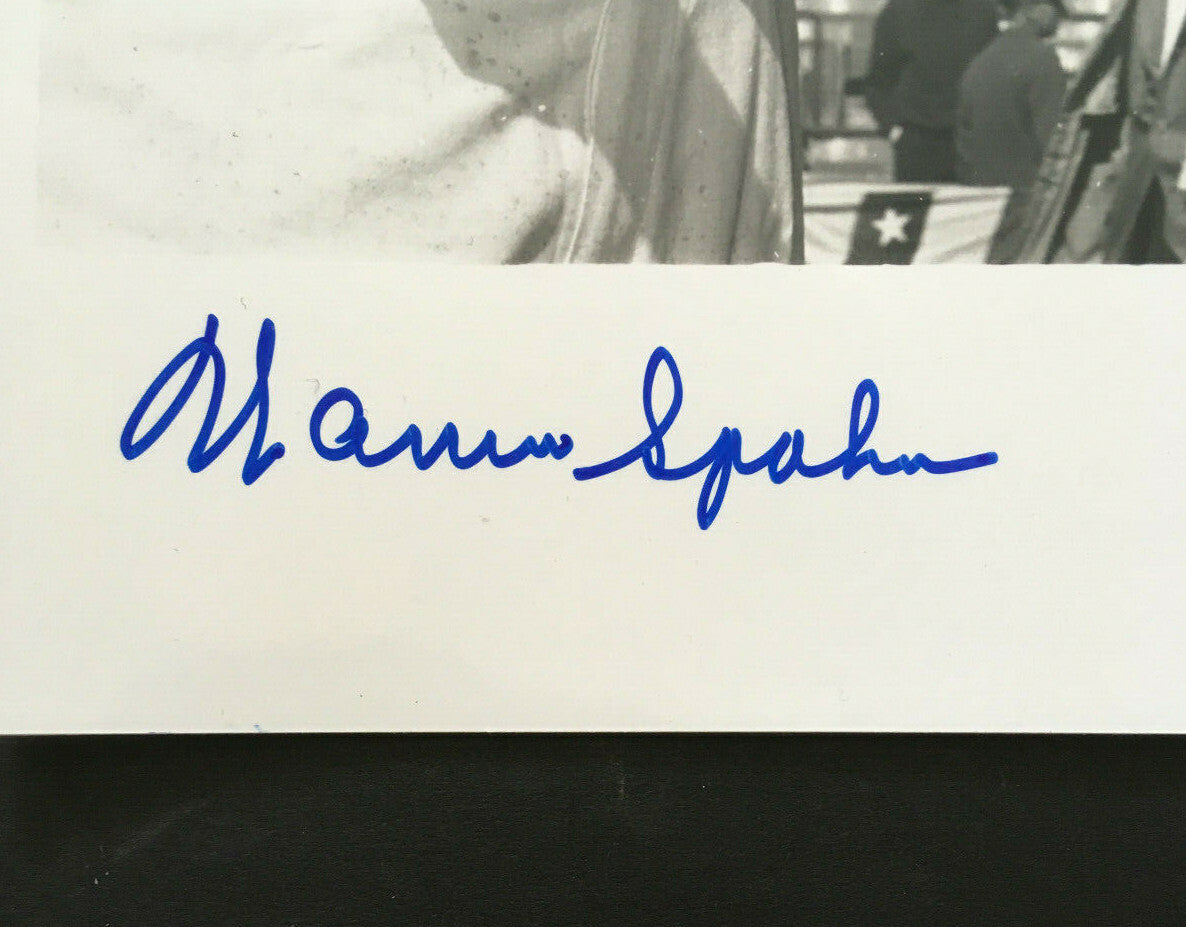 Whitey Ford Warren Spahn signed 8x10 photo mint 2 auto HOF PSA COA