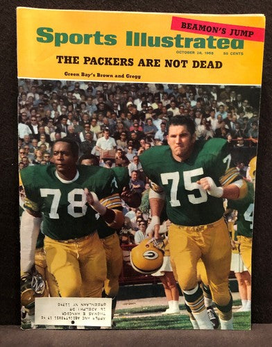 The Packers Are Not Dead Sports Illustrated 1968 NM Magazine Forrest Gregg