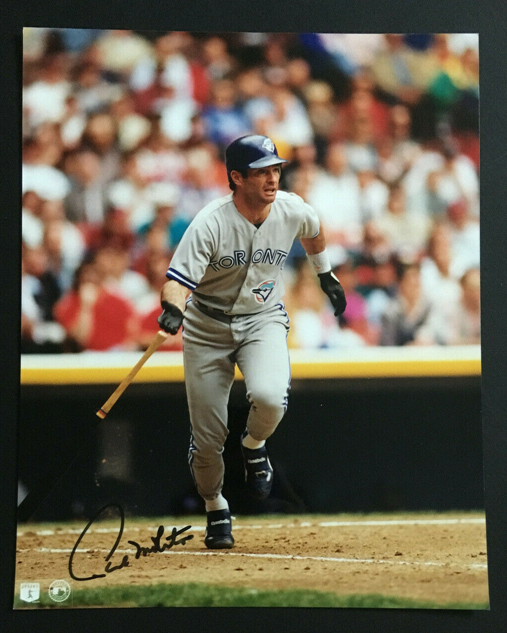 Paul Molitor Blue Jays signed 8x10 photo Autograph HOF CBM COA