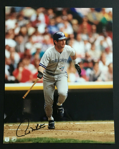 Paul Molitor Blue Jays signed 8x10 photo Autograph HOF CBM COA