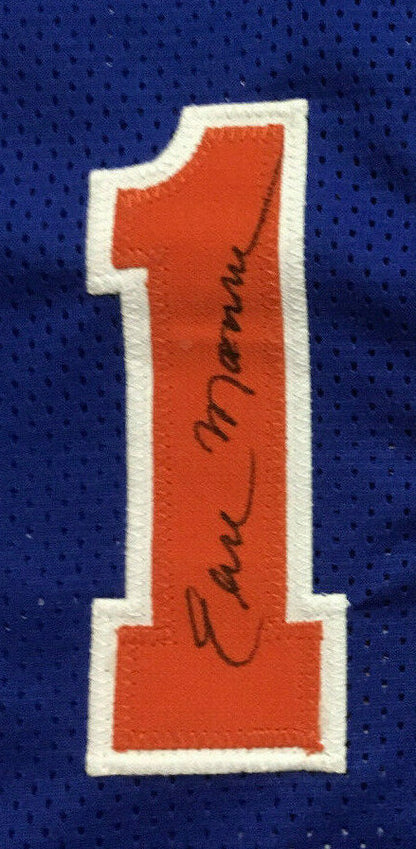 Walt Frazier Earl Monroe signed Knicks Hof Backcourt Jersey autograph JSA Coa