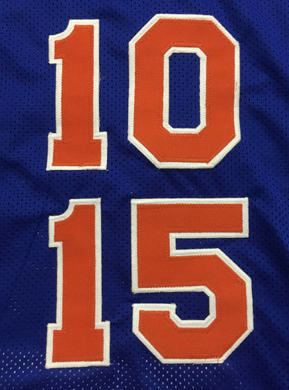 Walt Frazier Earl Monroe signed Knicks Hof Backcourt Jersey autograph JSA Coa