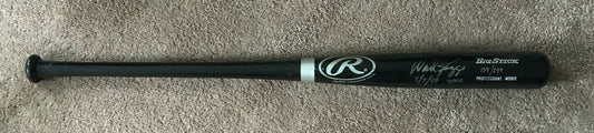 Wade Boggs signed Big Stick Baseball Bat 8/7/99 3000 Hits Autograph COA /299