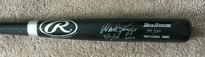 Wade Boggs signed Big Stick Baseball Bat 8/7/99 3000 Hits Autograph COA /299