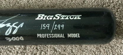 Wade Boggs signed Big Stick Baseball Bat 8/7/99 3000 Hits Autograph COA /299