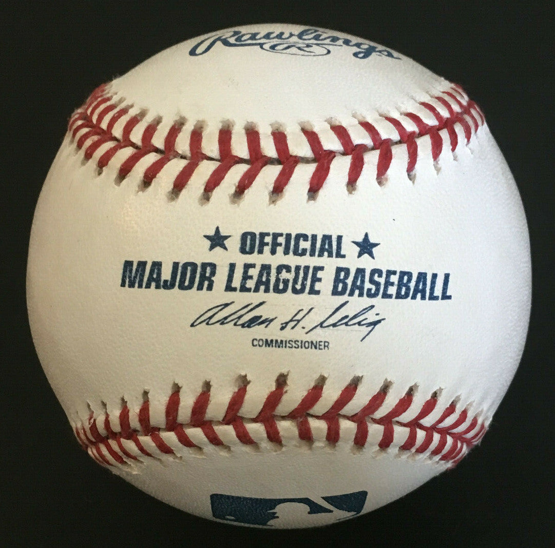 Don Larsen Dusty Rhodes Johnny Podres signed Baseball World Series MVP auto PSA
