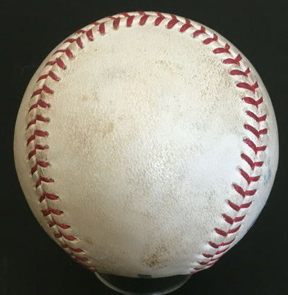 Endy Chavez Signed Game Used Baseball Ny Mets Shea Auto MLB Holo Steiner LOA